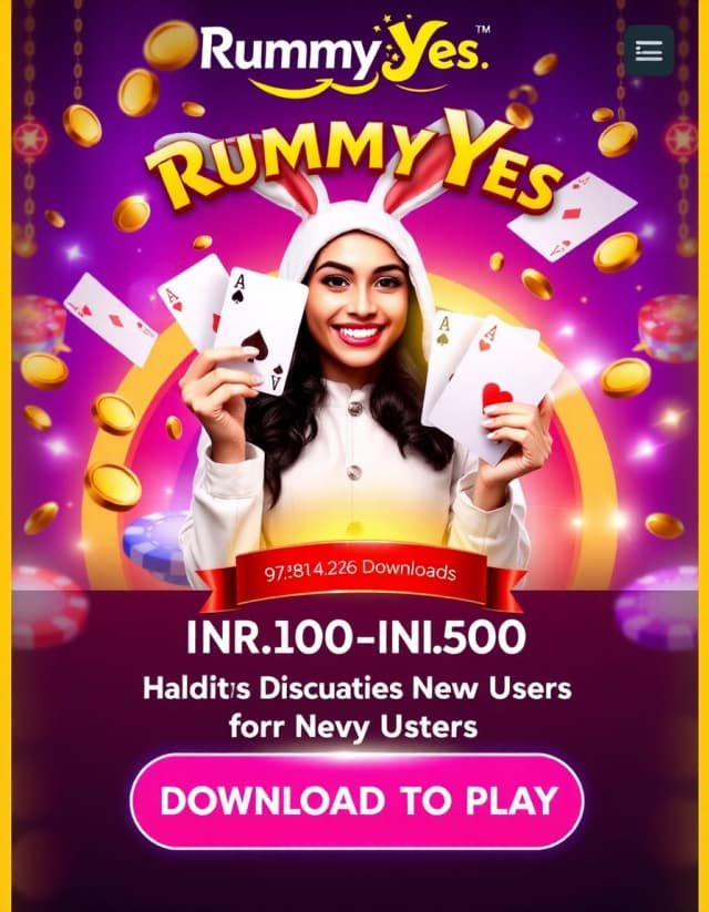 Rummy Yes Banner